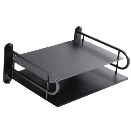 Wall-Mounted Router Shelf – Dual Layer