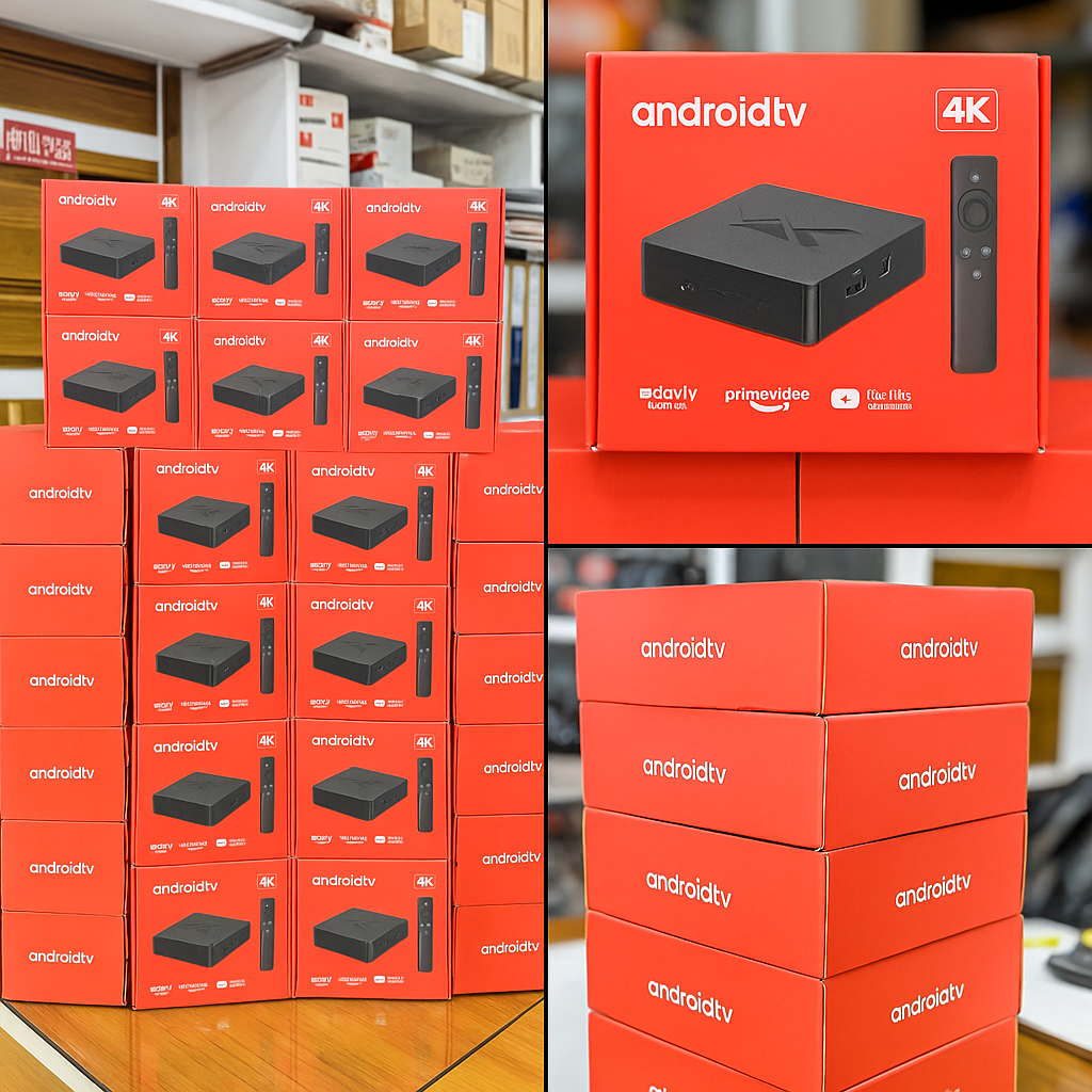 Smart Android TV Box – 4K Voice Control | 8GB RAM 16GB ROM | 5G Wi-Fi